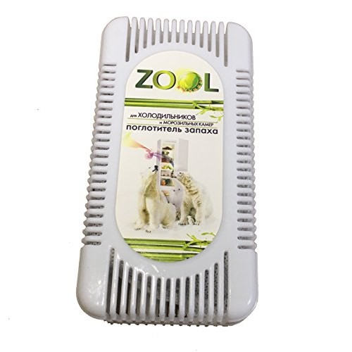 Zool Bamboo Activated Charcoal Air Purifying Bag Freshener for Fridge - B07CBQGN7J